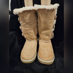 UGG Tan Shearling Winter Boots